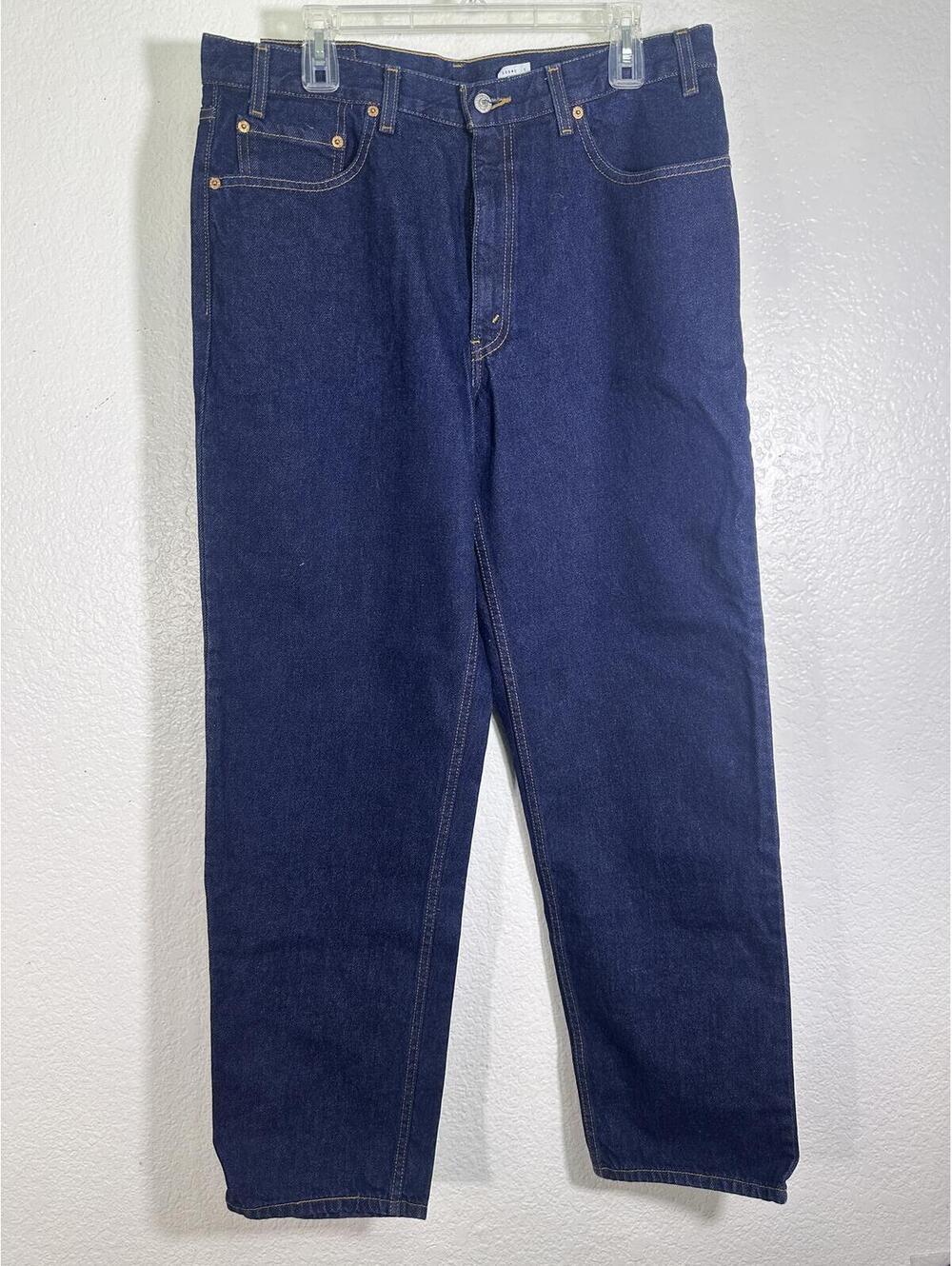 New Men’s 36x32 Levi’s 550 Jeans Relaxed Fit Dark Denim Work Chore